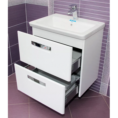 Тумба для ванной Roca Gap (ZRU9302734) (60 см) белый матовый 6