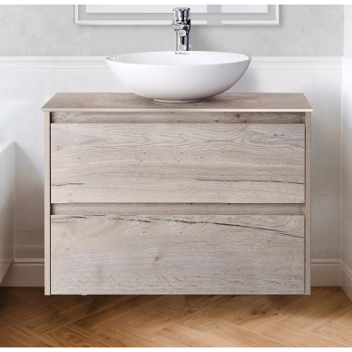 Комплект мебели для ванной Belbagno SET-KRAFT 70 (SET-KRAFT-700-RGB-C-BB344-LOY-GRT-600/800) Rovere Galifax Bianco 3