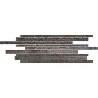 744841 Visions Brown Wood Modulo Listello Sfalsato 15x40 0