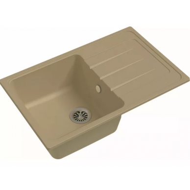 Мойка кухонная Ewigstein Elegant (E- 50F бежевый) бежевый 2