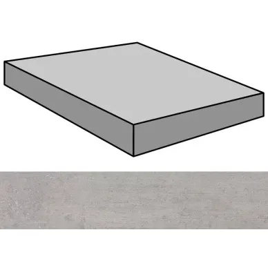 Beton Grey Lappato Gradone Rec Ang 59.55x59.55 0