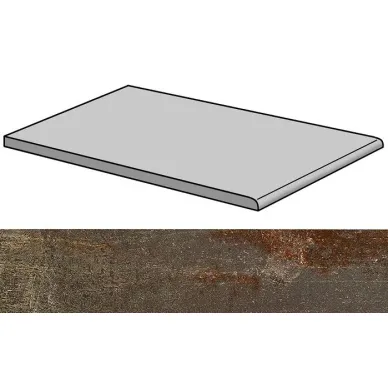 Cast Iron Oxidum Natural Peldano-30 29.75x59.55 0