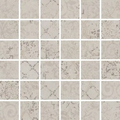 60876 Mosaico Trame Bianco 30x30 0