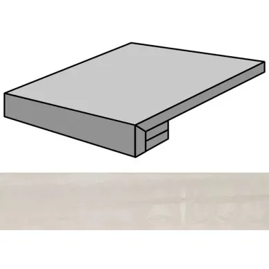 Forma Marfil Stuccato Gradone Rec-60 59.55x59.55 0