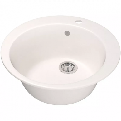 Мойка кухонная Mixline ML-GM13 (525091) белый 4
