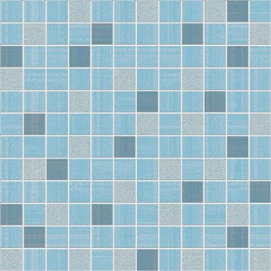 80510 Kilim Mosaico Deco Azur 32.5x32.5 0