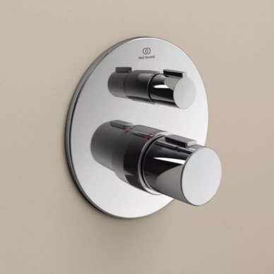 Душевая система Ideal Standard Ceratherm T100 (A7590AA) встраиваемый комплект, термостатическая, хром 8