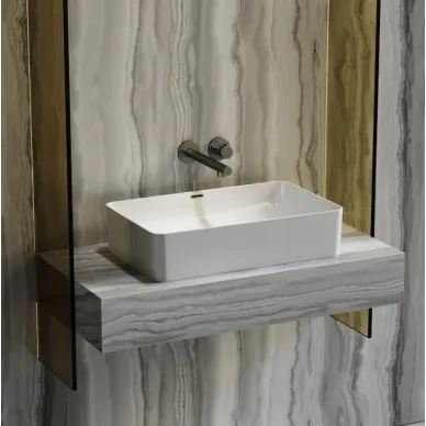 Раковина накладная Ceramicanova Element (CN6065) (60.5 см) белая глянцевая 5