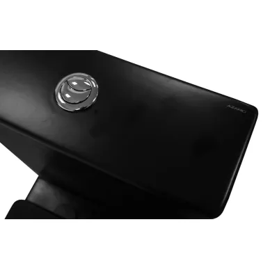Унитаз напольный Azario Black Queen (AZ-8380) безободковый с сидением микролифт 5