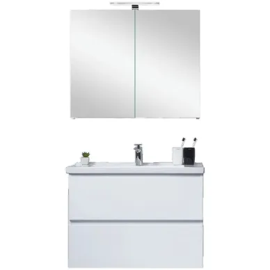 Зеркальный шкаф Orans BC-4023-600 W (белый) с подсветкой 5
