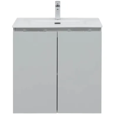Тумба для ванной Aquanet Алвита New 303903 70 см, серая матовая 3