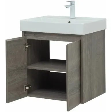 Тумба для ванной Aquanet Nova Lite 298848 60 см, дуб рошелье 8