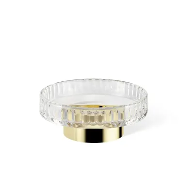 Decor Walther Century STS Мыльница настольная, граненое стекло, цвет: золото 0587620 0