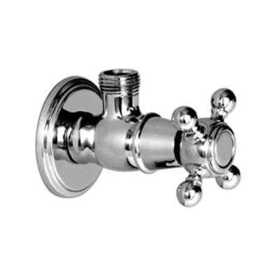 Fima Carlo Frattini Complementi Bagno Угловой вентиль, со сливом, 1/2&quot;, цвет: хром F196CR 0