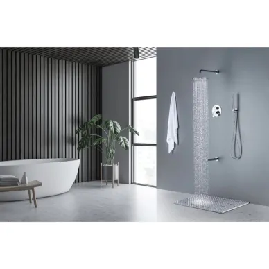 Душевая система Aquatek Бетта AQ1173CR встраиваемая, хром 5