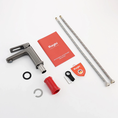 Смеситель для раковины Raglo R51 R51.10.09 графит 6