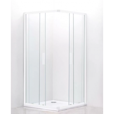 Душевой уголок Cezares Relax AH2 (RELAX-AH-2-120/90-P-Bi) (120x90) рифленое стекло 0