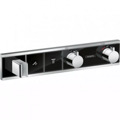 Термостат для душа Hansgrohe RainSelect (15355600) хром/черный 0