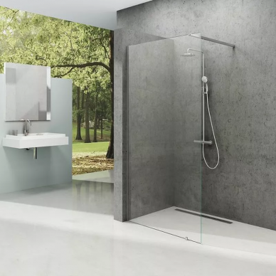 Душевая перегородка Ravak Walk-In  Wall 140 (GW9WM0C00Z1) профиль хром/стекло Transparent 6
