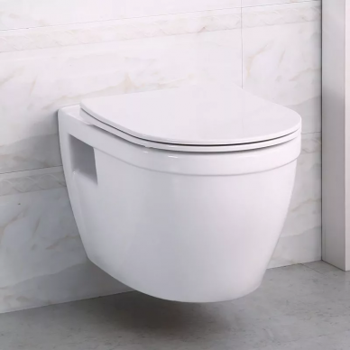 Чаша подвесного унитаза BelBagno Loto (BB070CHR/SC), безободковый, с микролифтом 8