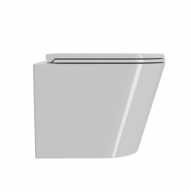 Унитаз подвесной Point Виктория (PN41061) (с микролифтом) 6