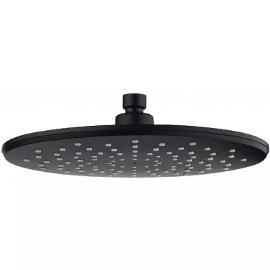 Верхний душ Aquanet Static (00261825) (250 мм) чёрный матовый 0