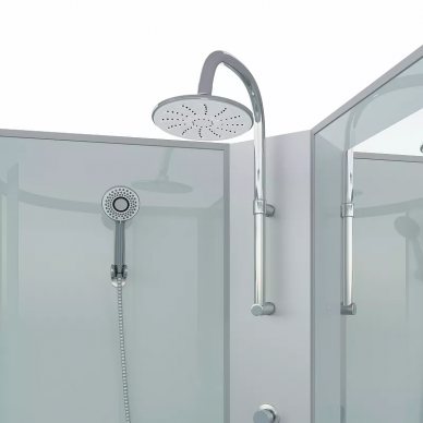 Душевая кабина Niagara Classic (NG-3301-14BKTG) 90х90х210 см, без крыши, матовое стекло, с гидромассажем 1