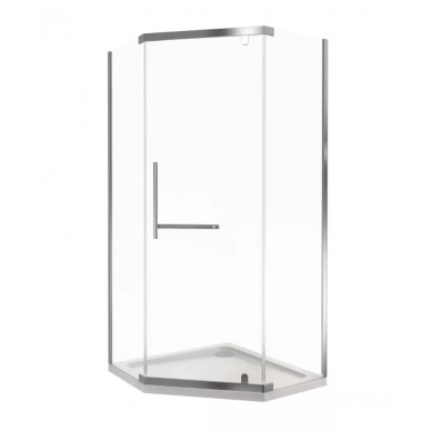 Душевой уголок Good Door Orion PNT-100-C-CH (100x100) профиль хром/стекло прозрачное 1