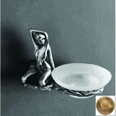 Мыльница Art&Max Juno (AM-B-0715-B) бронза 0