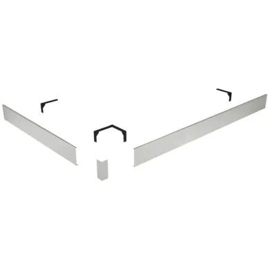 Экран для поддона RGW Stone Tray N/ST-21 50231582-10 80x120 см, бетон 0