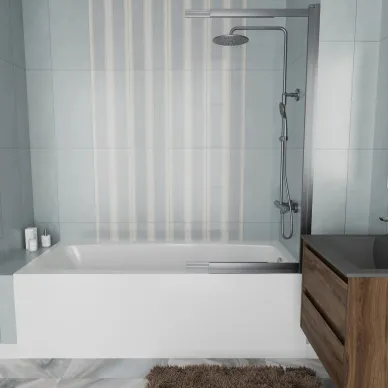 Акриловая ванна Vincea VBT-2S180 180х80 см, без опоры, белая 6