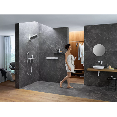 Верхний душ Hansgrohe Rainfinity 250 1jet (26226700) (250 мм) матовый белый 7
