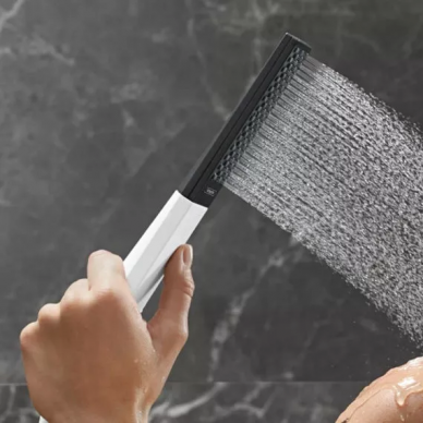 Душевой гарнтур Hansgrohe Rainfinity Baton 100 1jet (26856700) белый матовый 4