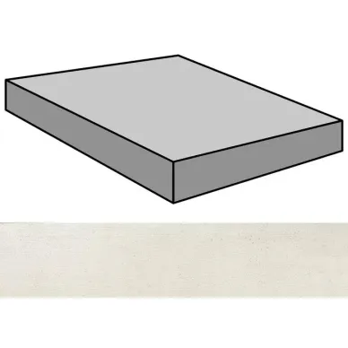 Beton White Lappato Gradone Rec Ang 59.55x59.55 0