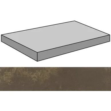 Nanoarea 7.0 Brown Bagnato Gradone Ang 44.63x89.46 0