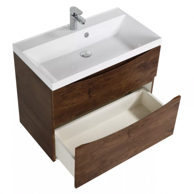 Тумба для ванной BelBagno Marino (MARINO-H60-700-2C-SO-RW-P) 70 см, Rovere Moro 5