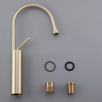 Смеситель для раковины Bronze de Luxe Scandi (9015BR) бронза 7