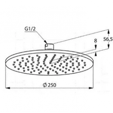 Душевая система Kludi Bozz 386303976 7 в 1 скрытого монтажа 6