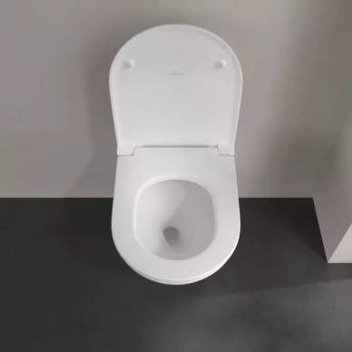 Подвесной унитаз Villeroy & Boch Universo TwistFlush (4670T901) с микролифтом 15