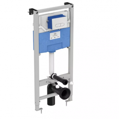 Инсталляция Ideal Standard Prosys I.Life (IP001401) безободковый, микролифт, пневматическая кнопка хром 1