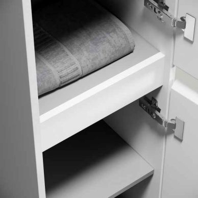 Пенал Sancos Libra Floor PLB35FW 35 см, белый глянцевый 12