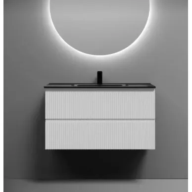 Тумба для ванной Sancos Snob R SNR90W 89 см, Bianco 6