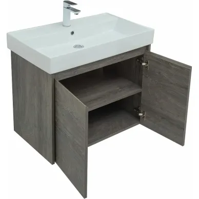 Тумба для ванной Aquanet Nova Lite 298851 75 см, дуб рошелье 6