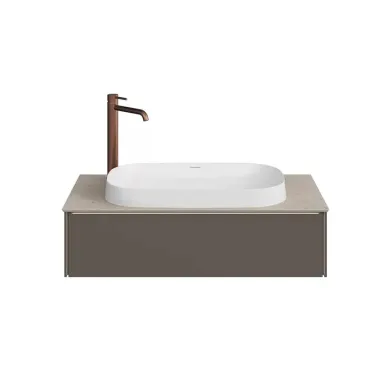 Kerama Marazzi Magica Тумба подвесная, 88.4х48.5х22см., 1 ящик, цвет: вечерний серый матовый MA.90.1\EGR.M 5