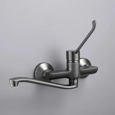 Смеситель для кухни BELZ B019 B79019-3 оружейная сталь 1