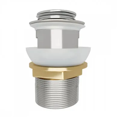 Сливной набор для раковины Teymi Ritta T140125 с переливом, click-clack, хром 6