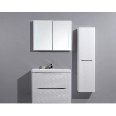 Тумба для ванной Belbagno Ancona-N (ANCONA-N-800-2C-SO-ON) белая волна 0