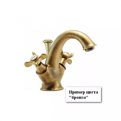 Смеситель для раковины Webert Karenina (KA750101065) (бронза) 5