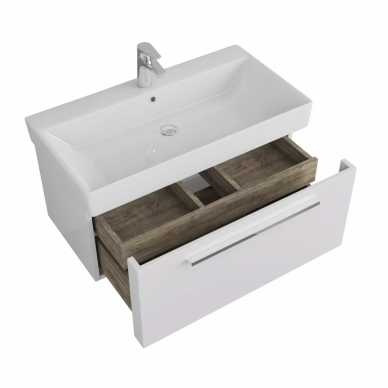 Тумба для ванной OWL 1975 Ragnar 85 (OW020100) один ящик, один внутренний 2