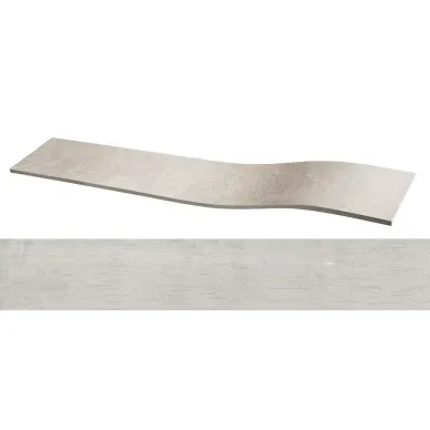 Metal 2.0 White Lappato Quarter-15 14.75x59 0